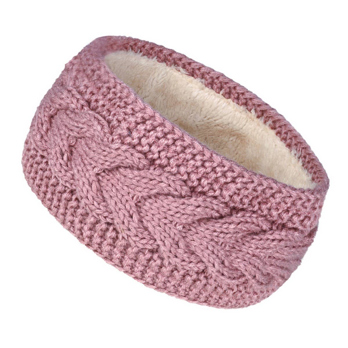 CWMS02715_WINTER  FLEECE LINED HEADBAND EAR WARMER
