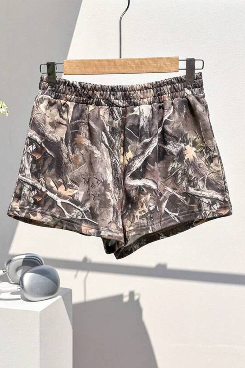 CWBSP0580_SUMMER NEW ELASTIC MILK SILK HOT PANTS A-LINE PANT