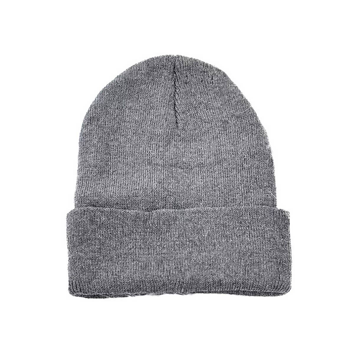CWAH04344_WINTER KNIT BEANIE HAT FOR MEN WARM