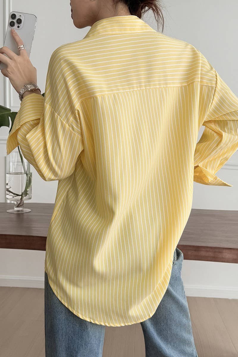 CWTSTL01003_CASUAL VACATION STRIPED LONG SLEEVE SHIRT