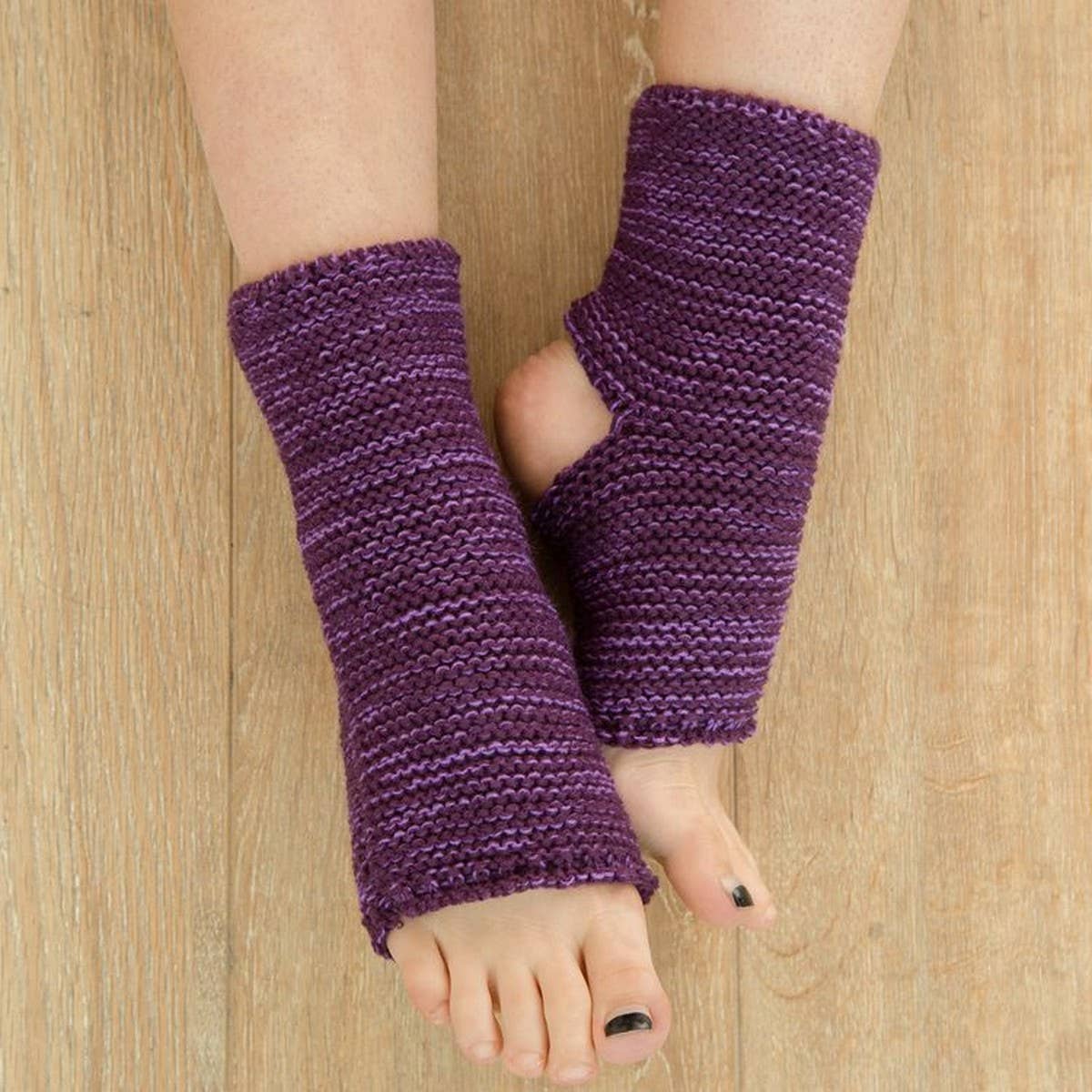 LEGGINGS MIXED COLOR STRIPED YOGA WARM SOCKS_CWMS0763