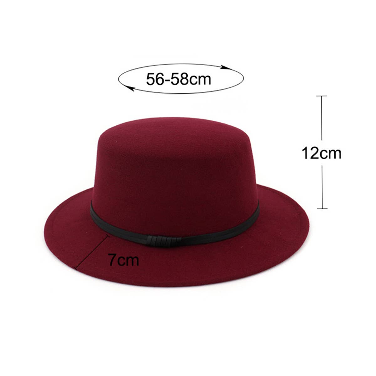 NEW STYLE COUPLE HAT FLAT TOP HAT_CWAH2115