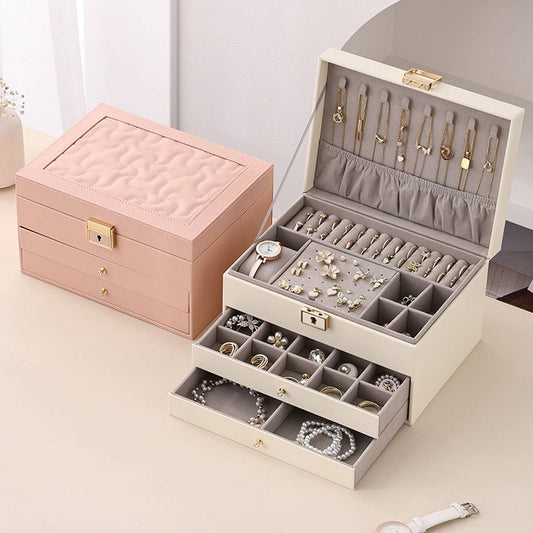 MULTIFUNCTIONAL MULTI-LAYER DRAWER JEWELRY BOX