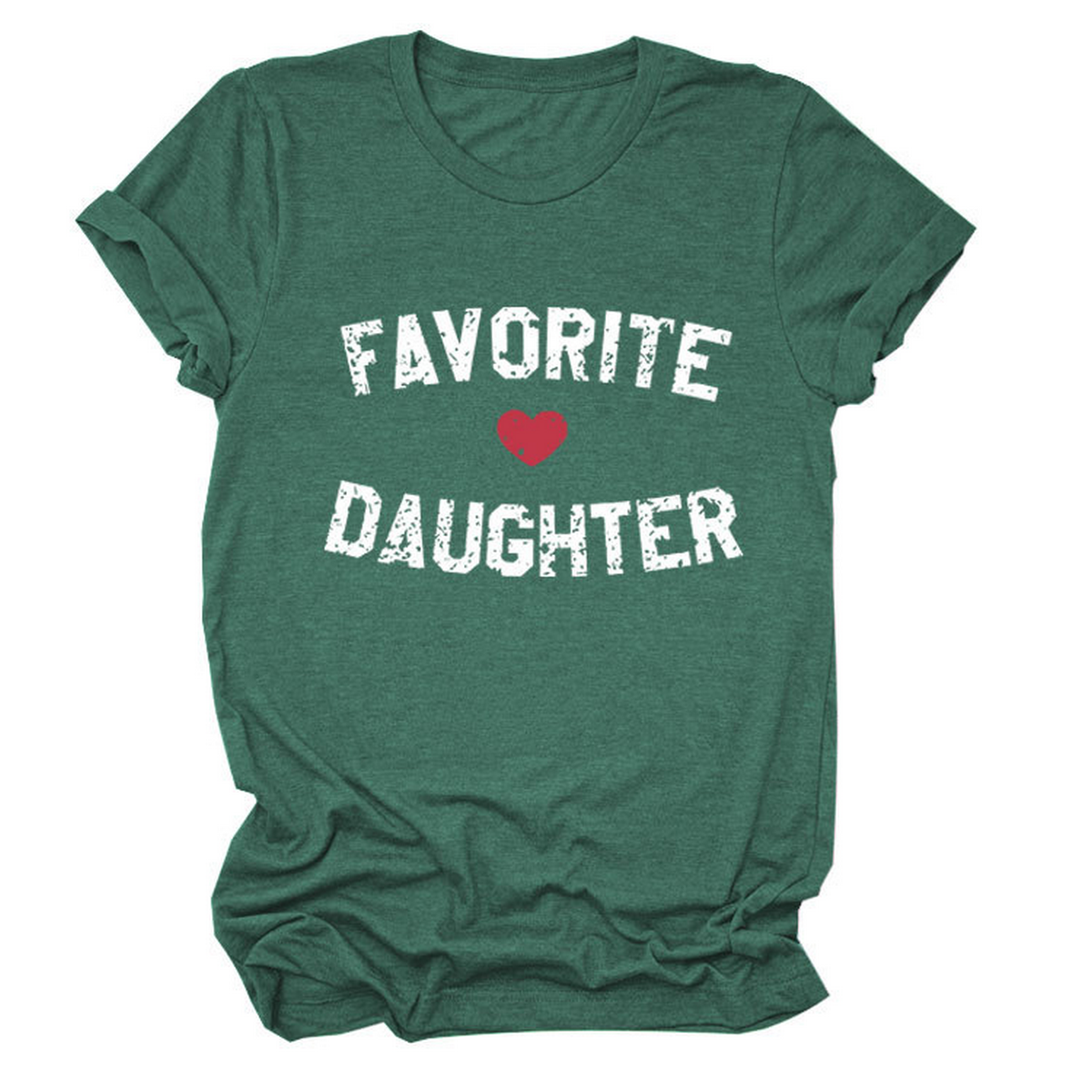 Trendy Short Sleeve Top for Women, Print Design