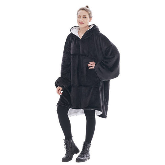 Cozy Wearable Hoodie Blanket Warm Lazy Sweatshirt