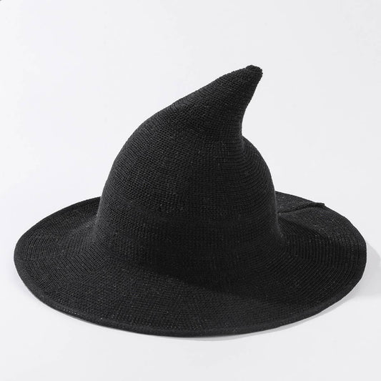 CWAH2206_WINTER FASHION HALLOWEEN WOOL WITCH HAT