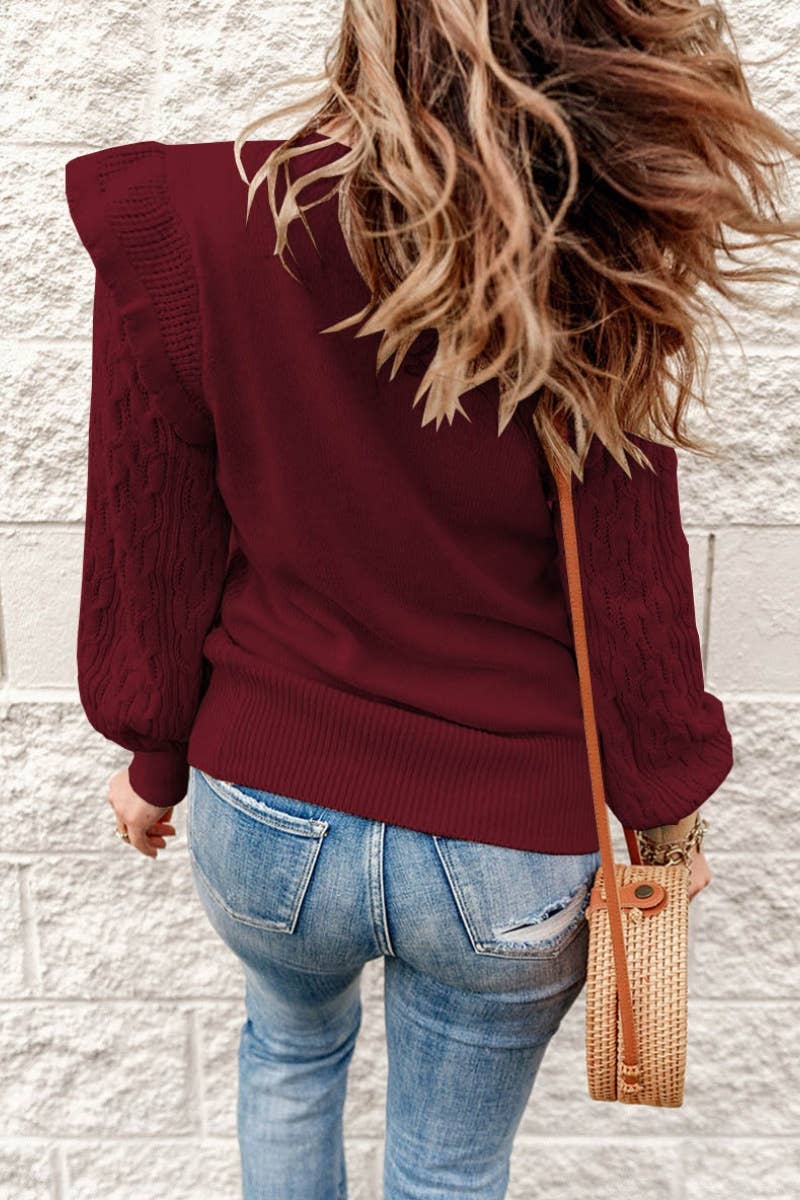CWOSWL6325_HEAVY-BOTTOMED LONG-SLEEVED SWEATER IN WINTER