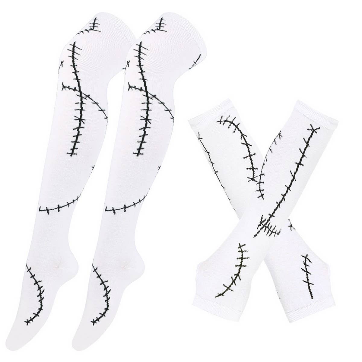 CWMM10072_SOCKS SET ? HALLOWEEN COSTUME ACCESSORIES