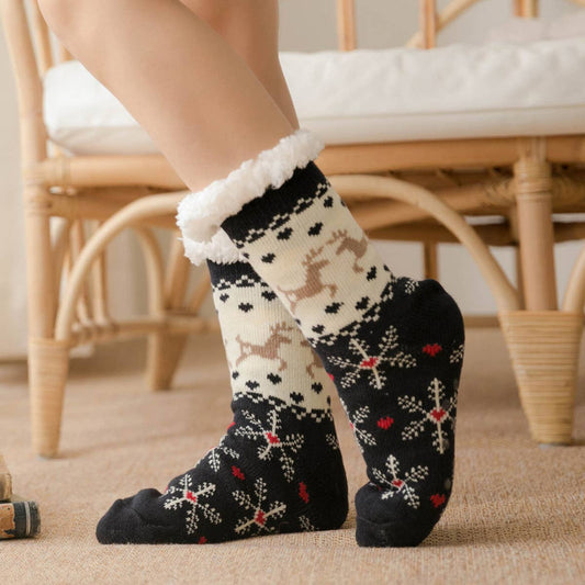 CHRISTMAS WARM PLUSH INDOOR SLIPPERS