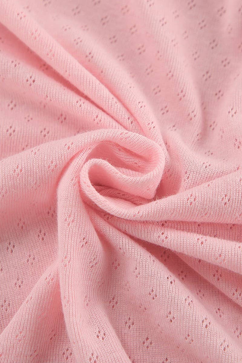 CWSPJ0292_RUFFLE STITCH LONG SLEEVE LONG PANTS PAJAMA SET