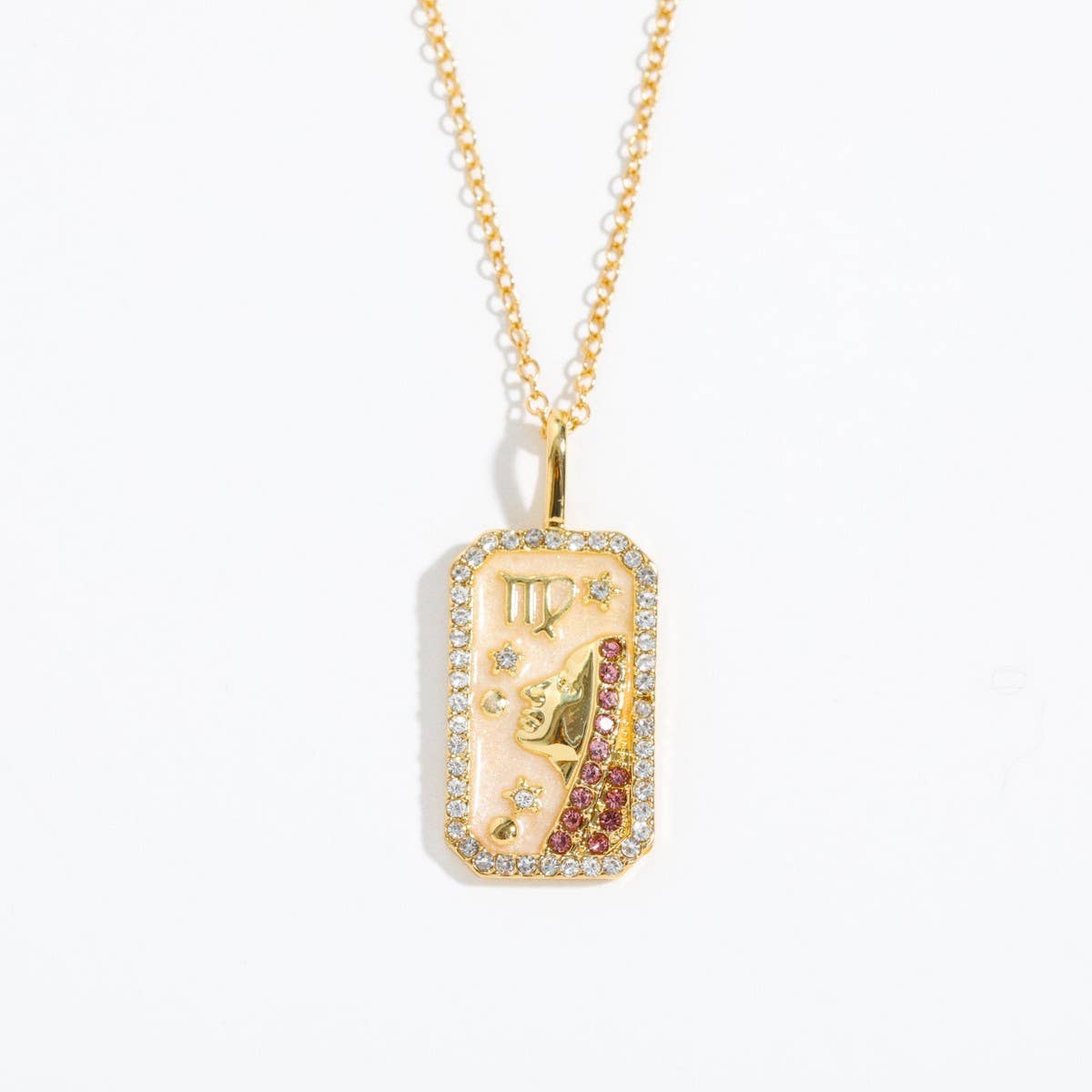 NEW CREATIVE 12 CONSTELLATIONS ZIRCON NECKLACE