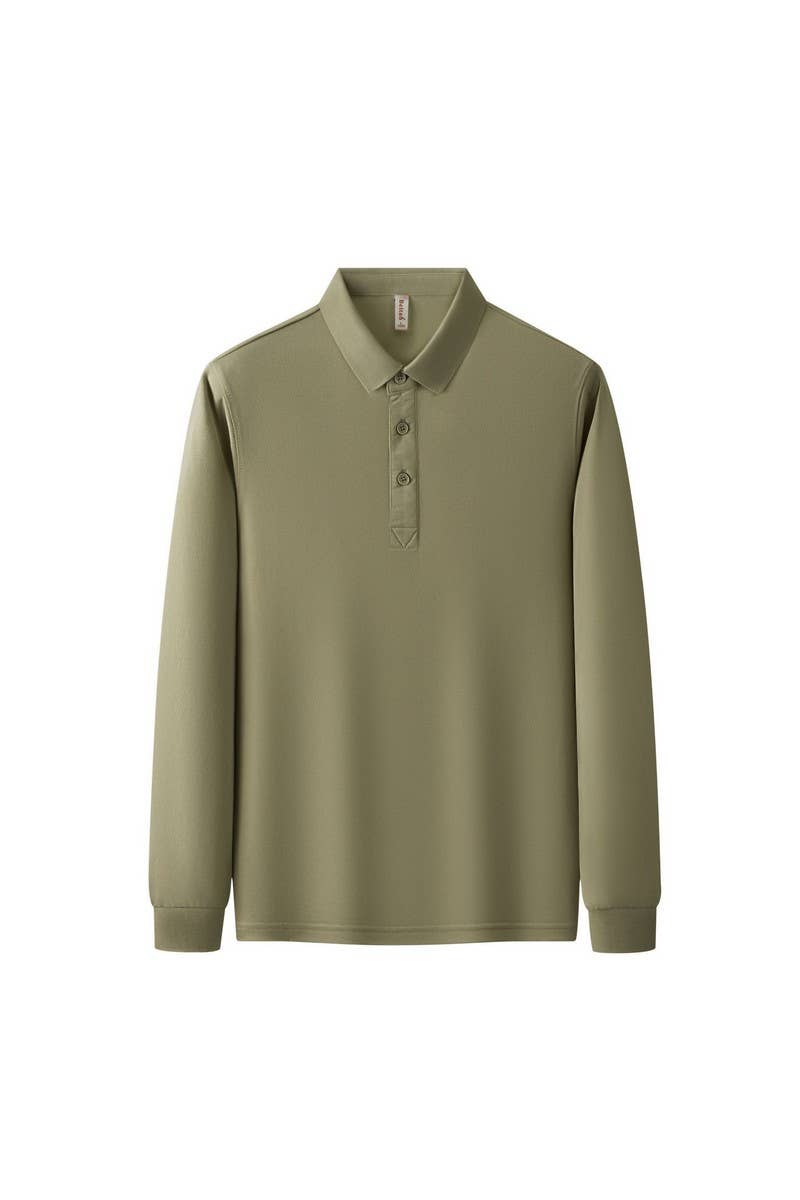 CWOSWL07263_LONG SLEEVE POLO SHIRT CUSTOM WORKWEAR