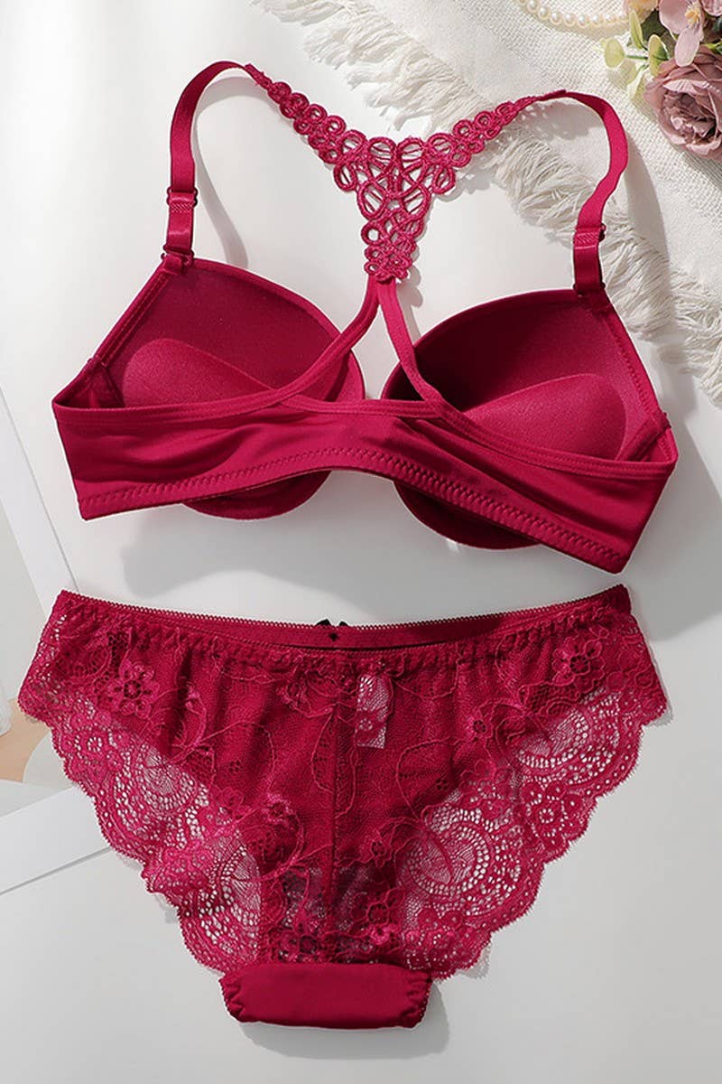 CWMU00280_SEXY LACE BRA SET FRONT CLOSURE UNDERWIRE