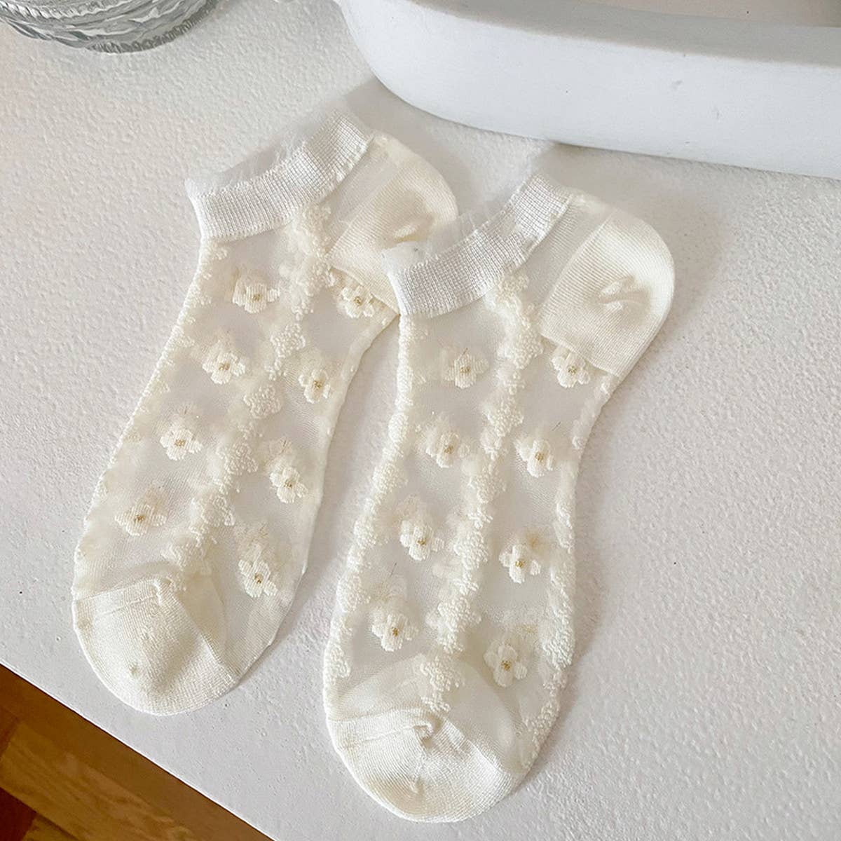 WOMEN CASUAL THIN SHORT SOCKS