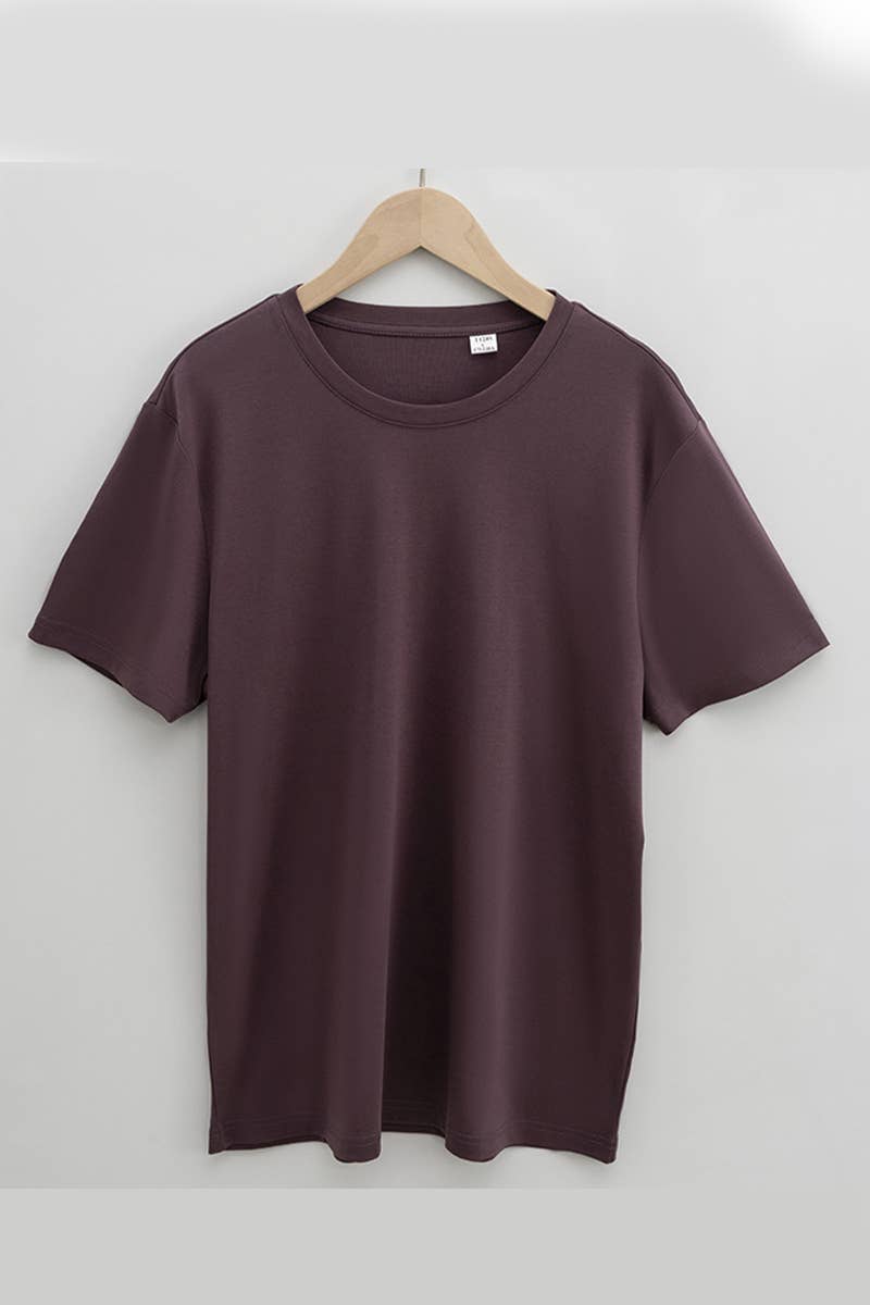 CWTBLS1784_MEN'S HIGH-END ROUND NECK SHORT SLEEVED T-SHIRT