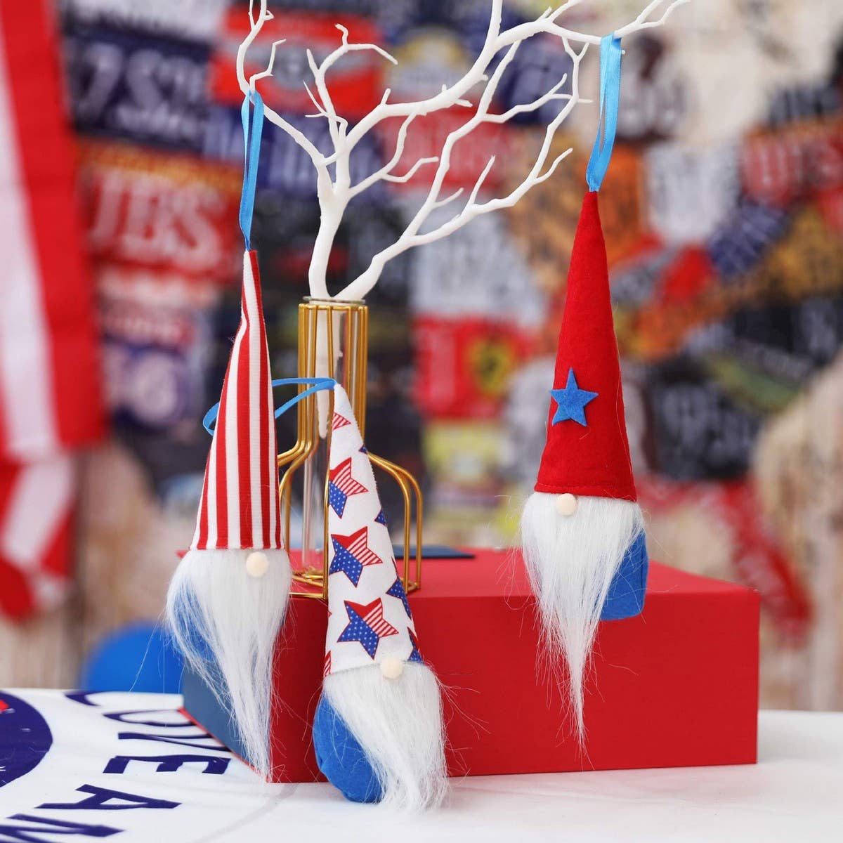 CWMM9496_INDEPENDENCE DAY FACELESS DOLL CHILDREN'S GIFT