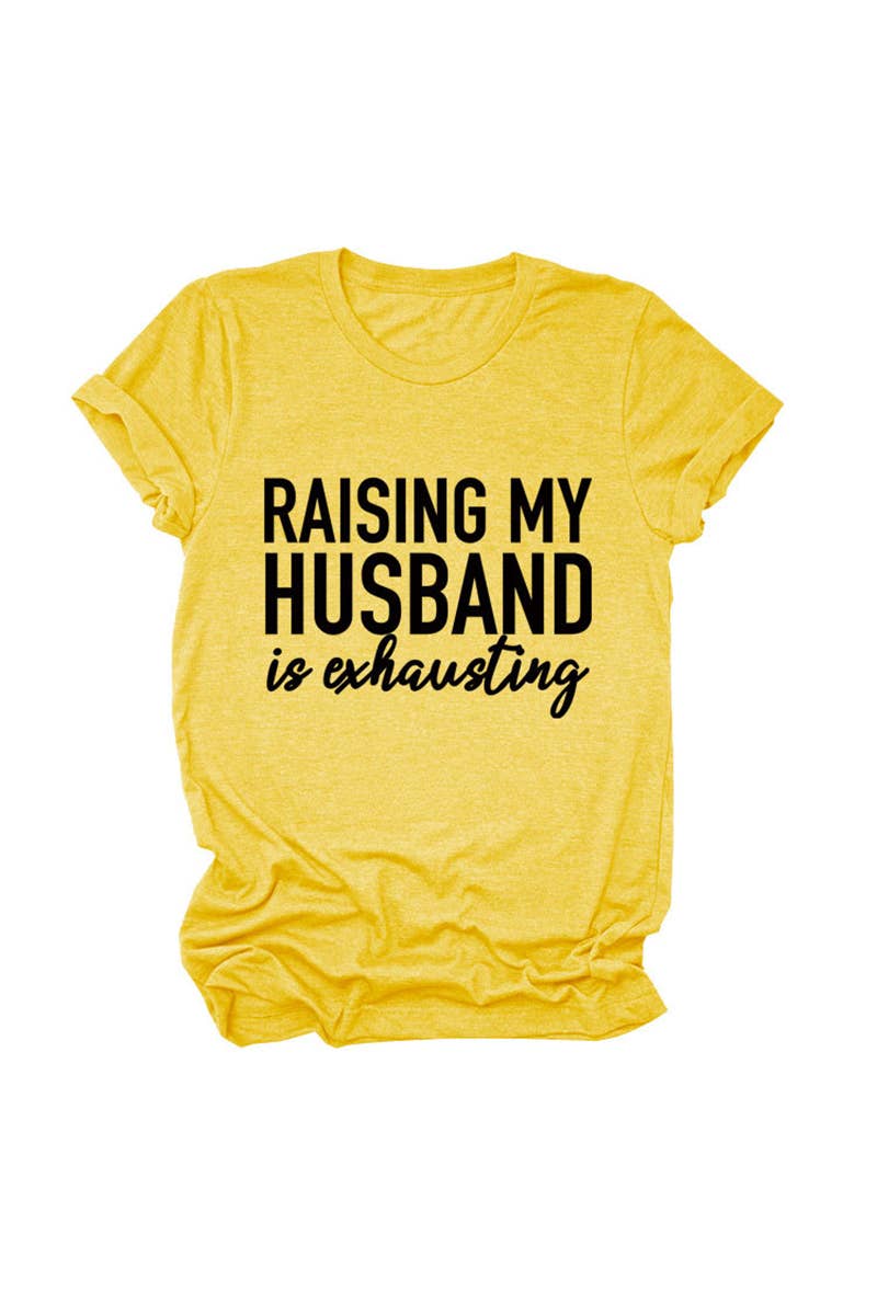 CWTTS1550_WOMEN'S SIMPLE LETTER PRINT ALL-MATCH T-SHIRT