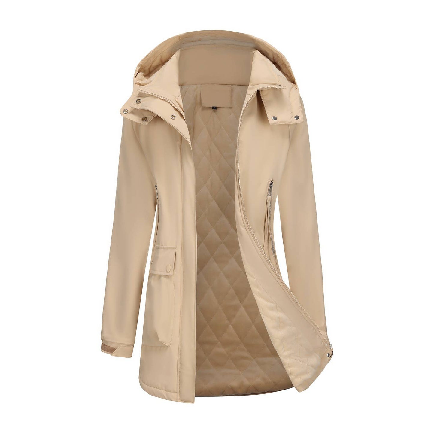 Detachable cap with fleece jacket