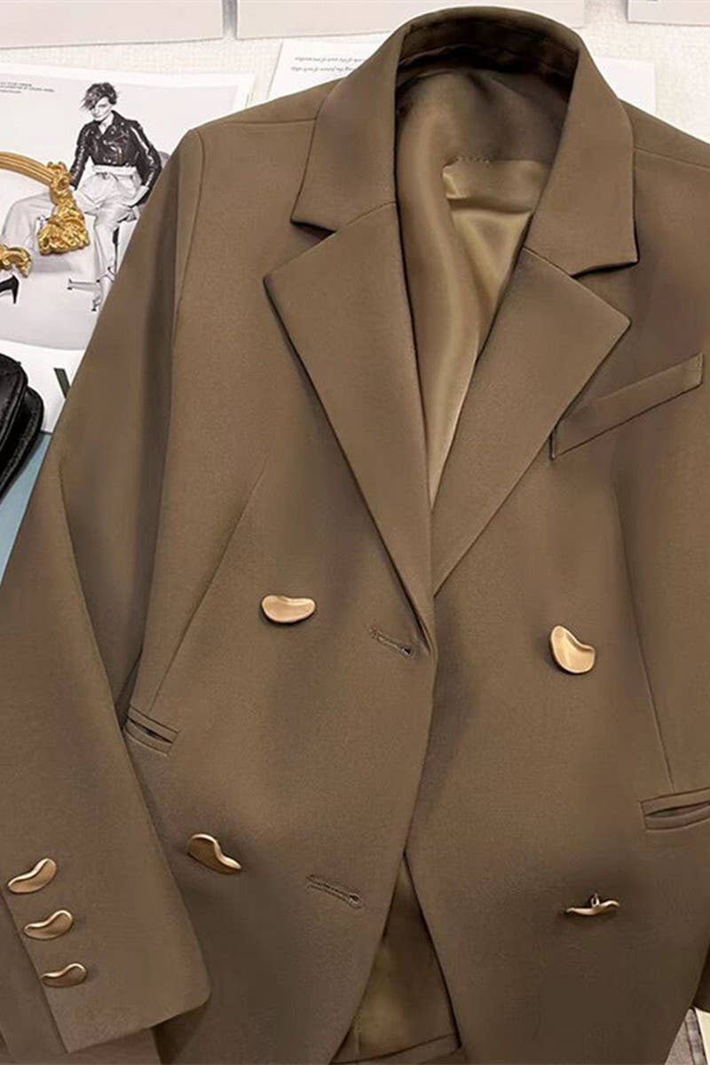 CWOBL0138_SOLID COLOR METAL BUTTON LAPEL COMMUTER SUIT