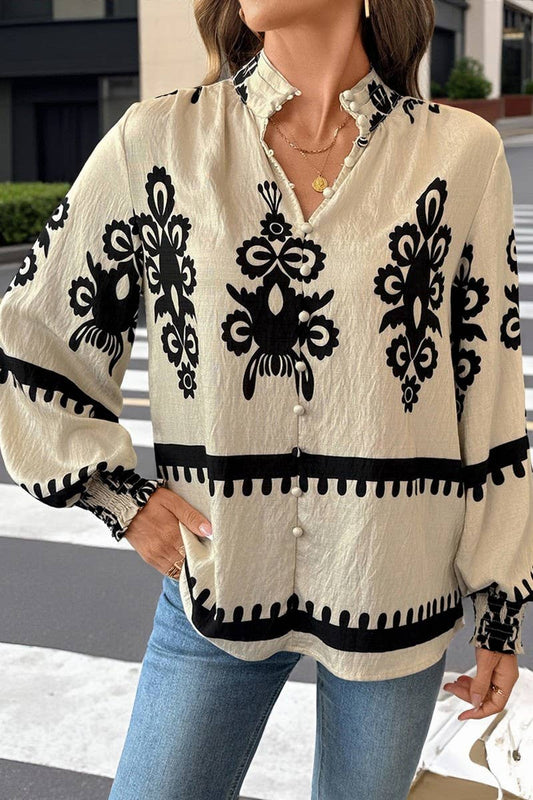 CWTBLL00746_ETHNIC STYLE LONG-SLEEVED PRINTED SHIRT