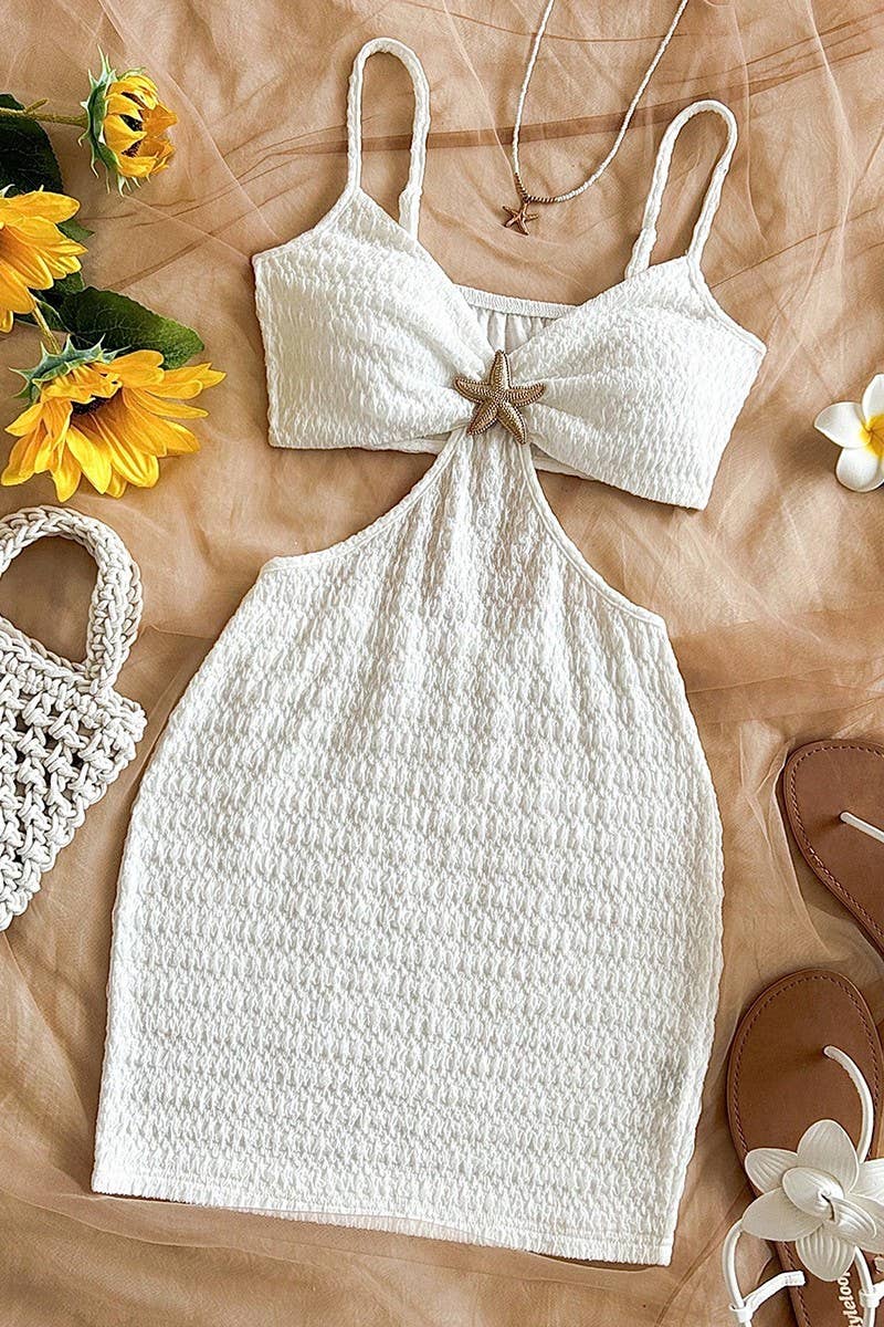 CWDSD8630_SUMMER SEXY BACKLESS SLIM BEACH DRESS