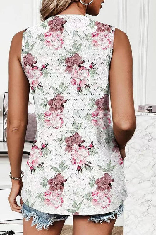 CWTTSL0231_Round Neck Sleeveless Knit Top