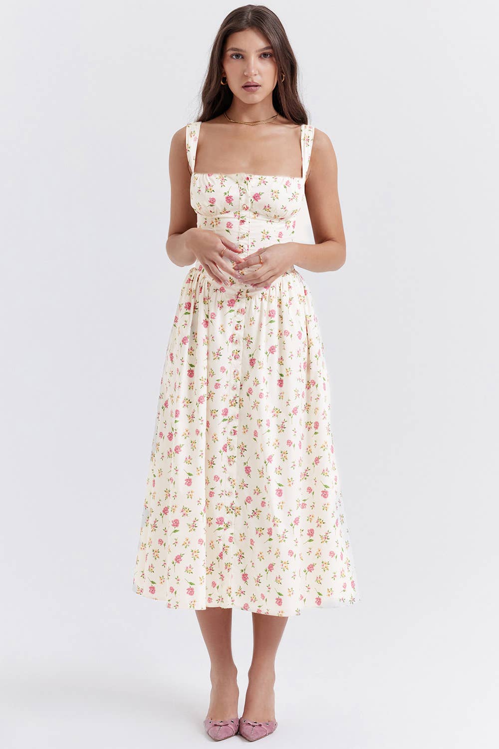 ELEGANT HOLIDAY STYLE HALTER DRESS