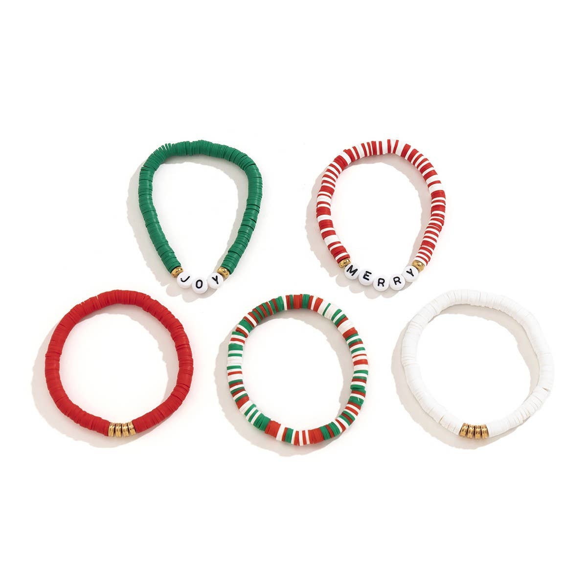 SIMPLE CONTRASTING COLOR LETTER BRACELET_CWAJE1492