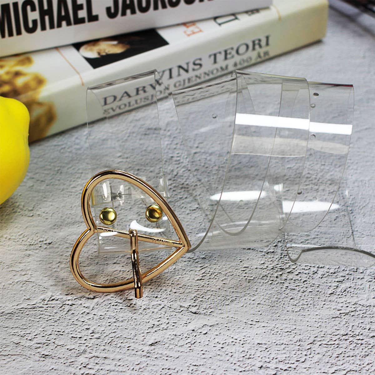 CWABE0964_FASHIONABLE AND VERSATILE TRANSPARENT BELT