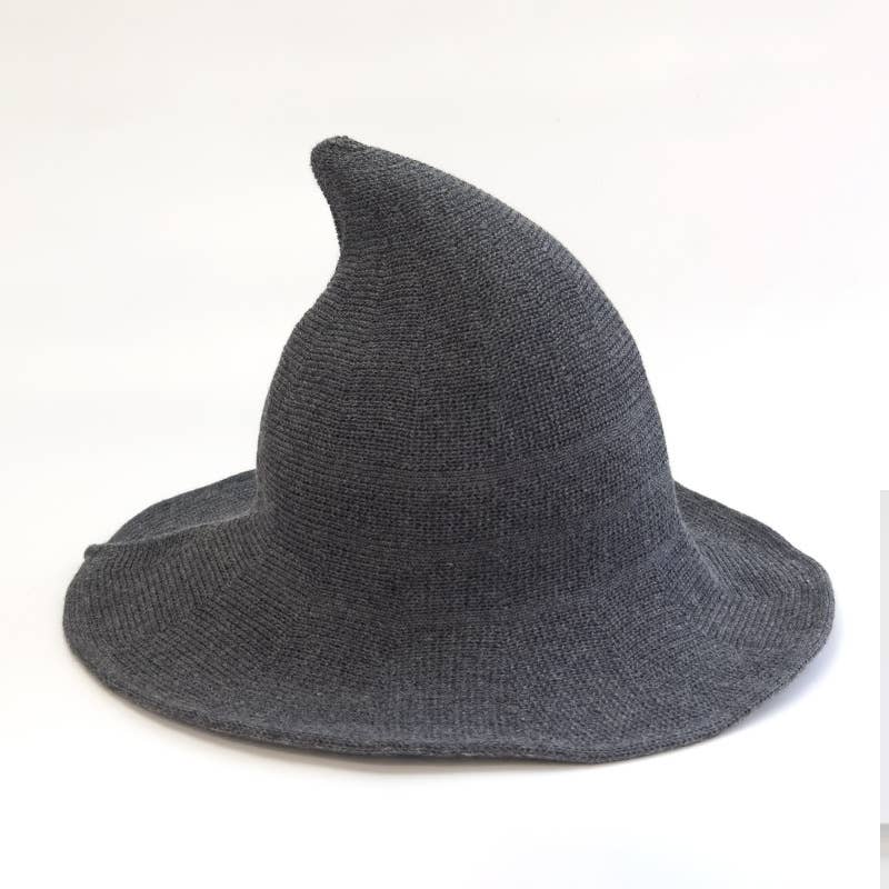 Halloween Pointed Witch Hat, Knit & Foldable_CWAH0617
