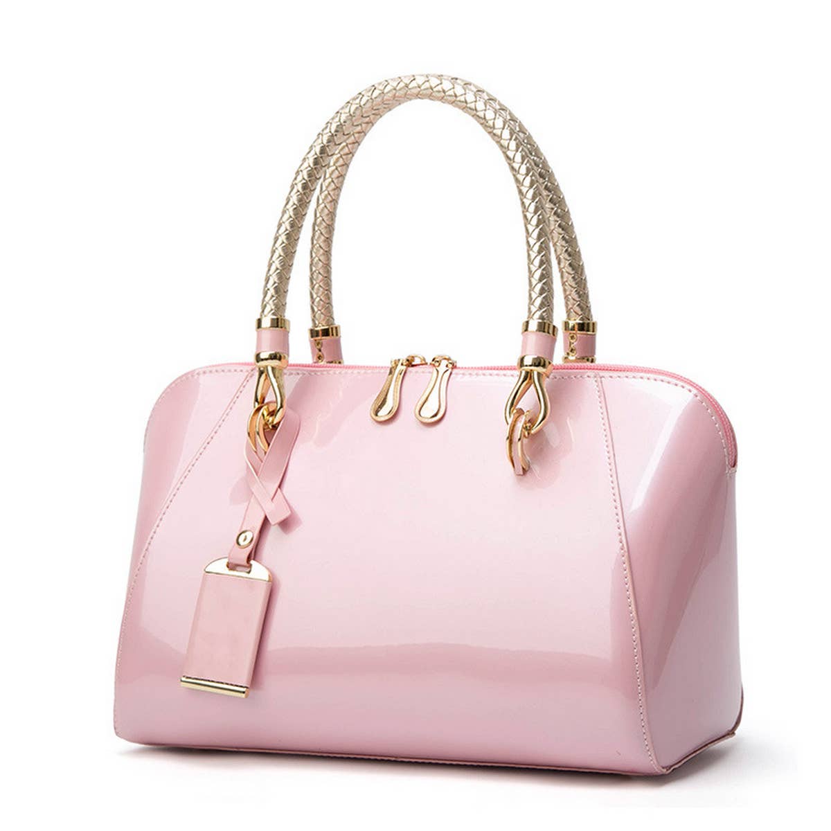 2024 PATENT LEATHER EVENING TOTE BAG_CWAB2636