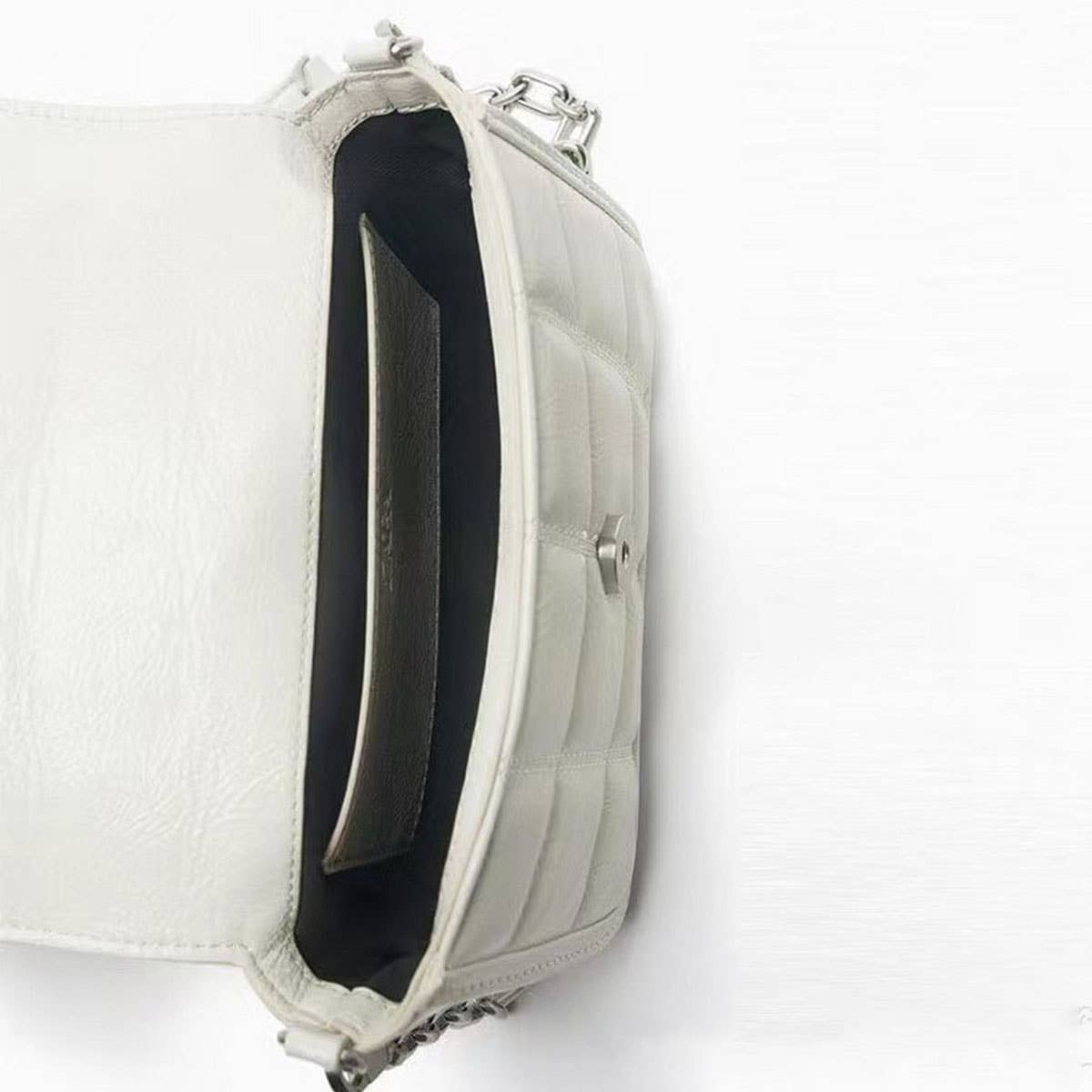 NEW VERSATILE MOTTLED LEATHER SHOULDER BAG_CWAB3437