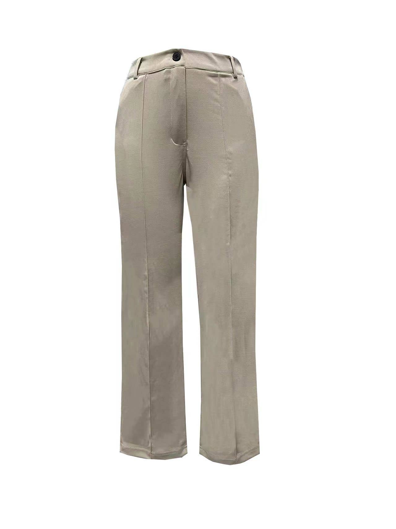 Chic Lapel Blazer and Pants Set for Women