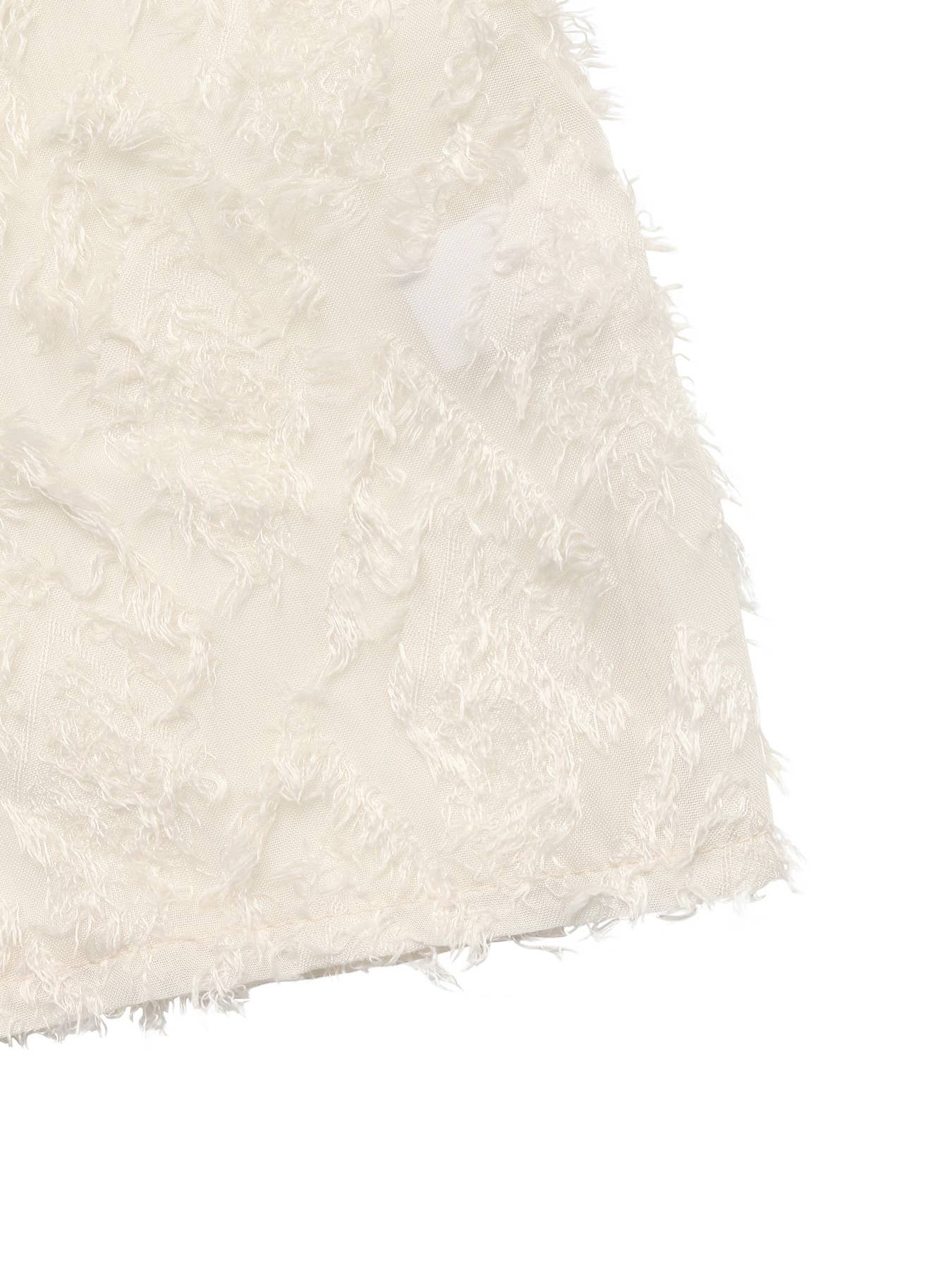 Diamond-patterned suit collar long-sleeved shirt