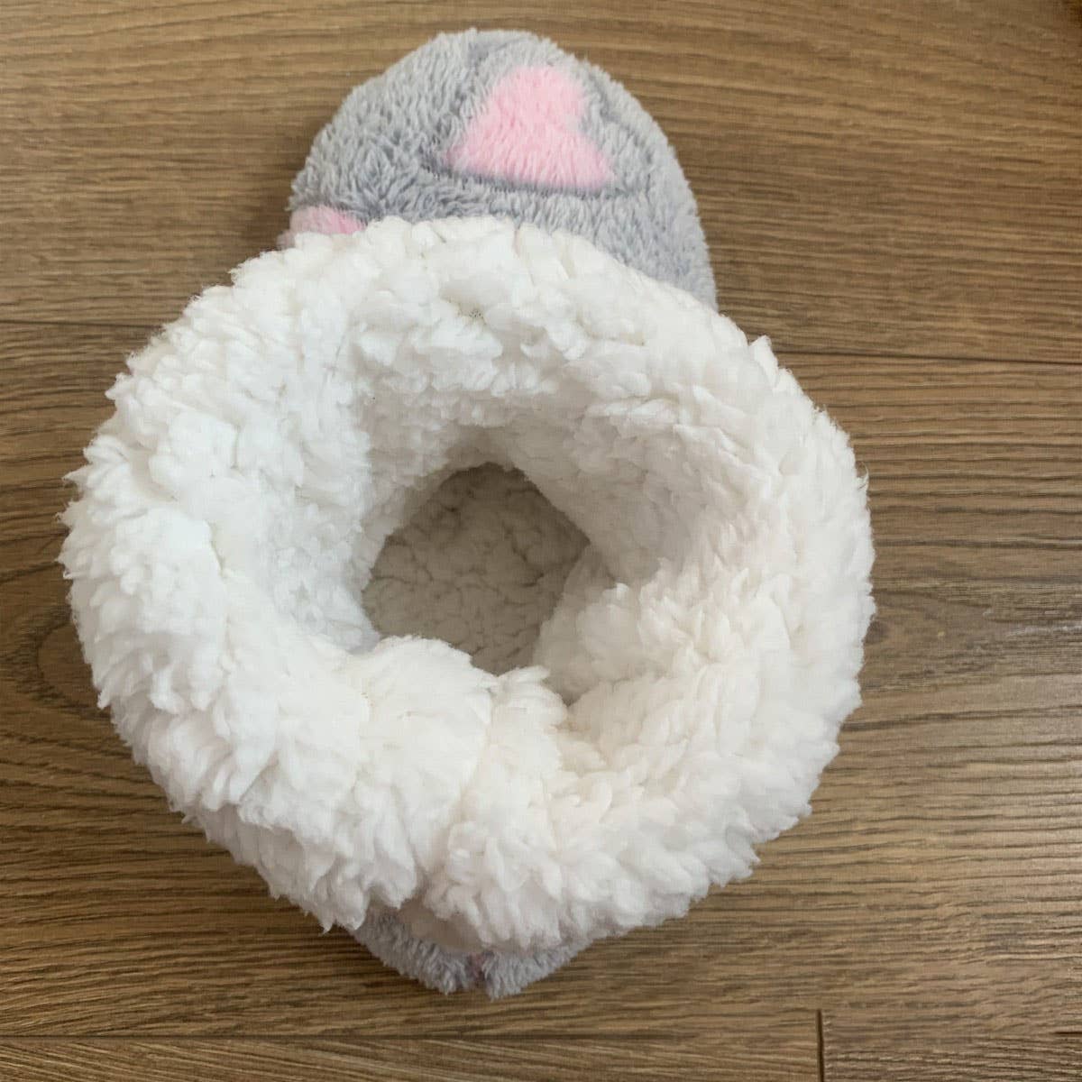 ADULTS THICKENED VELVET COMFORTABLE SOCK SLIPPERS_CWMS1206