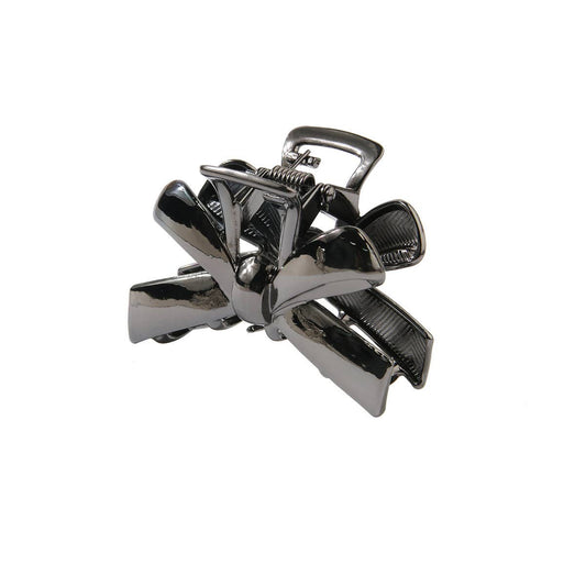 Hollow Metal Star & Bow Tie Hair Claw Clip_CWAHA0460
