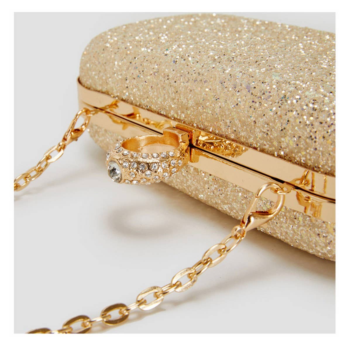 FASHIONABLE LADY EVENING BAG SHINY   CLUTCH BAG_CWAB3243