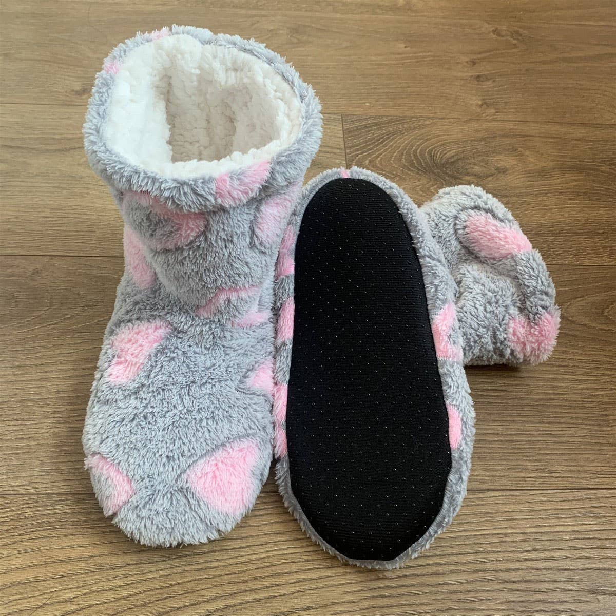 ADULTS THICKENED VELVET COMFORTABLE SOCK SLIPPERS_CWMS1206