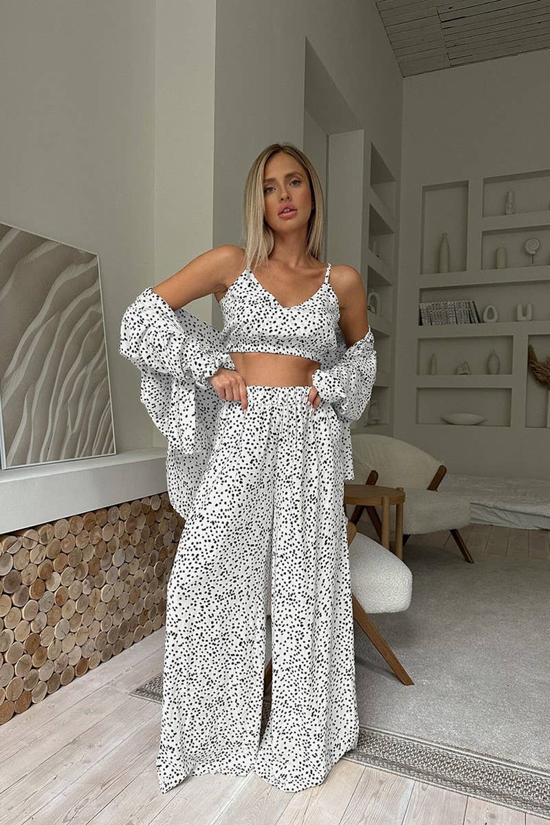 CWSPJ0362_PRINTED LONG-SLEEVED PAJAMAS 3-PIECE SET