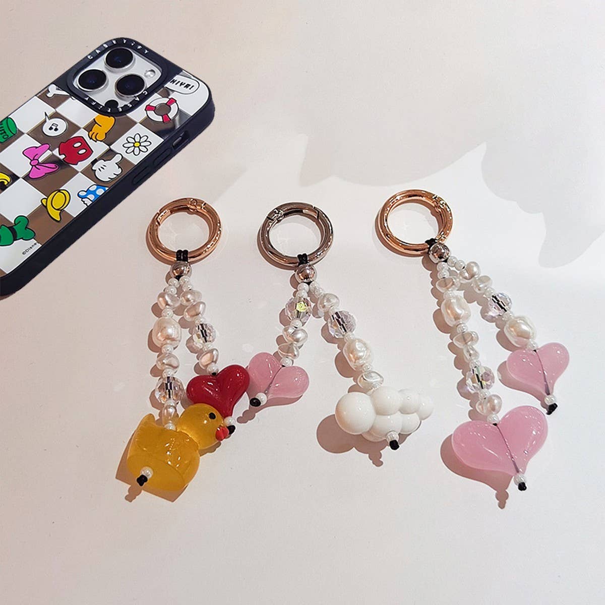 CWMM8687_CUTE NICHE LOVE KEYCHAIN BAG PENDANT