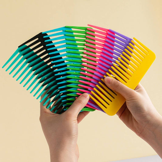 CWMM6941_STRAIGHT CURLY HAIR HANDLELESS WIDE TOOTH COMB