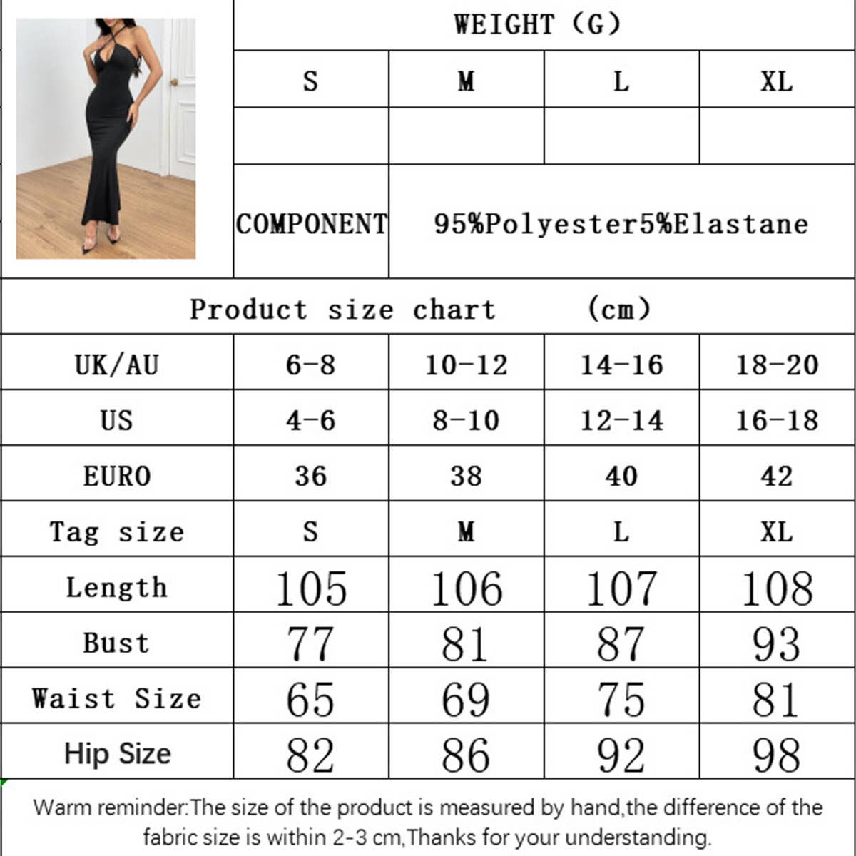 Cross neck high fanny pack hip fish tail dress