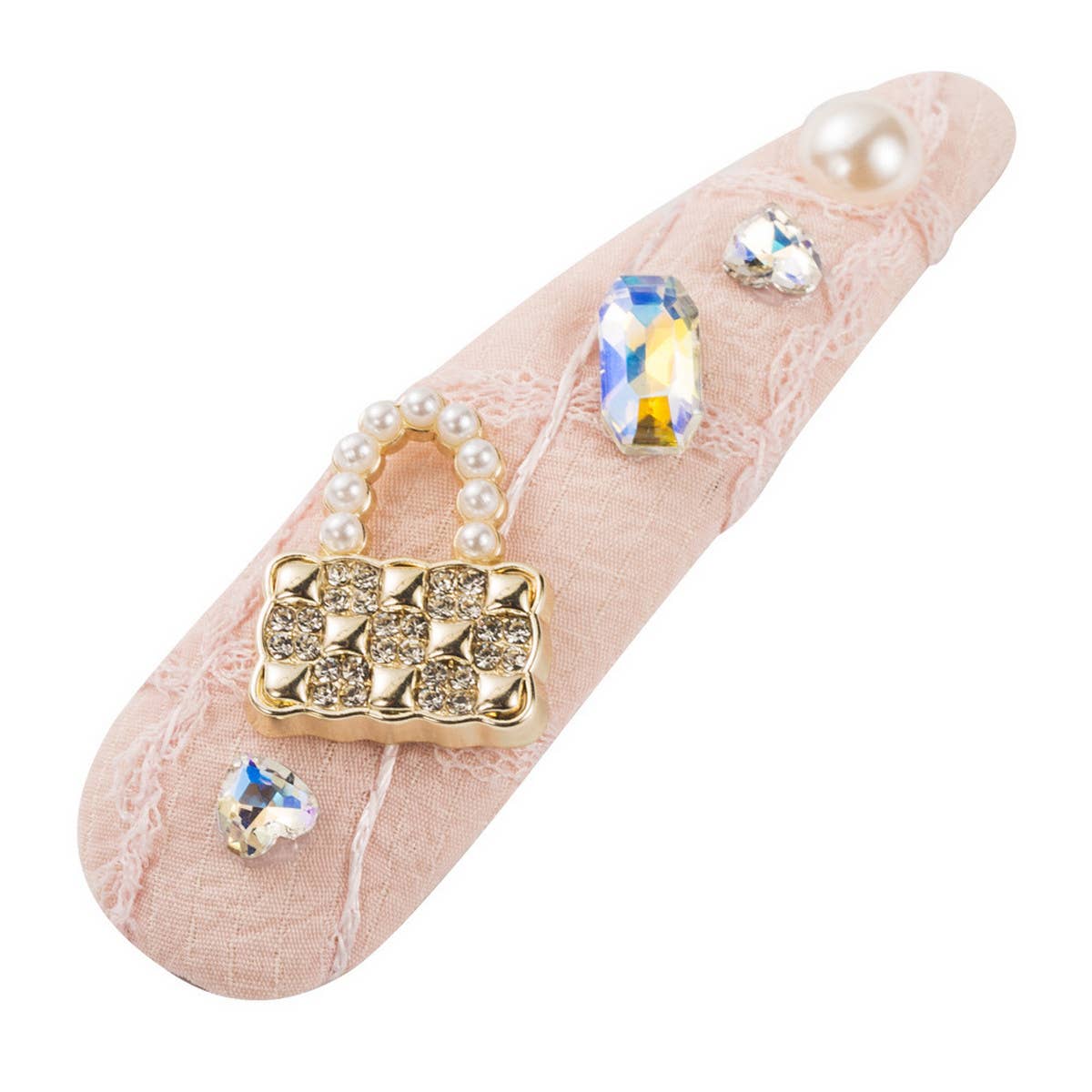 WOMEN RHINESTONE PEARL HAIRPINP_CWAHA1773