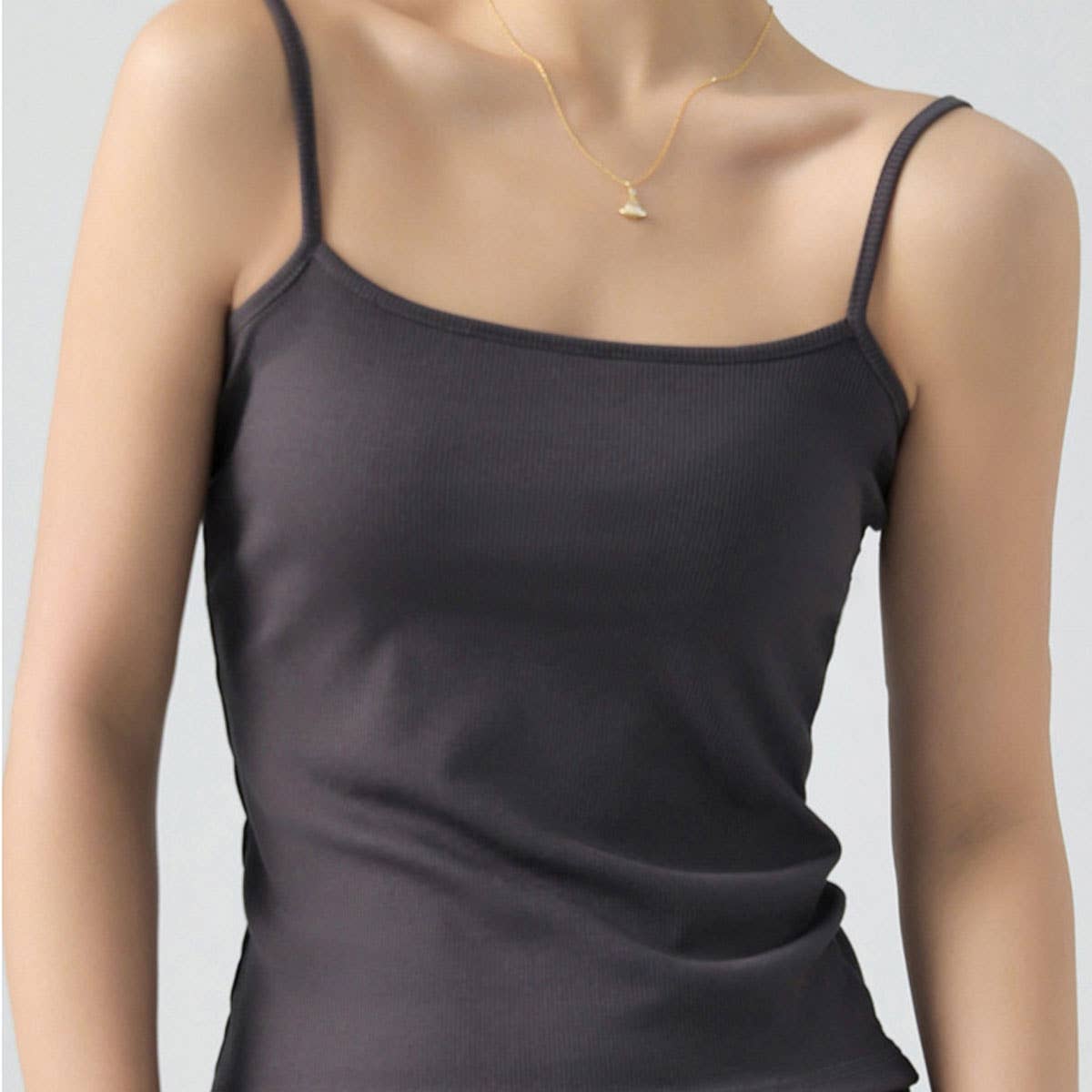 Essential Basic Ribbed Camisole Top In 7 Colors