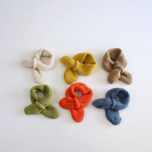 Candy Color Knit Scarf-Winter Neck Warmer for Kid_CWASC2097