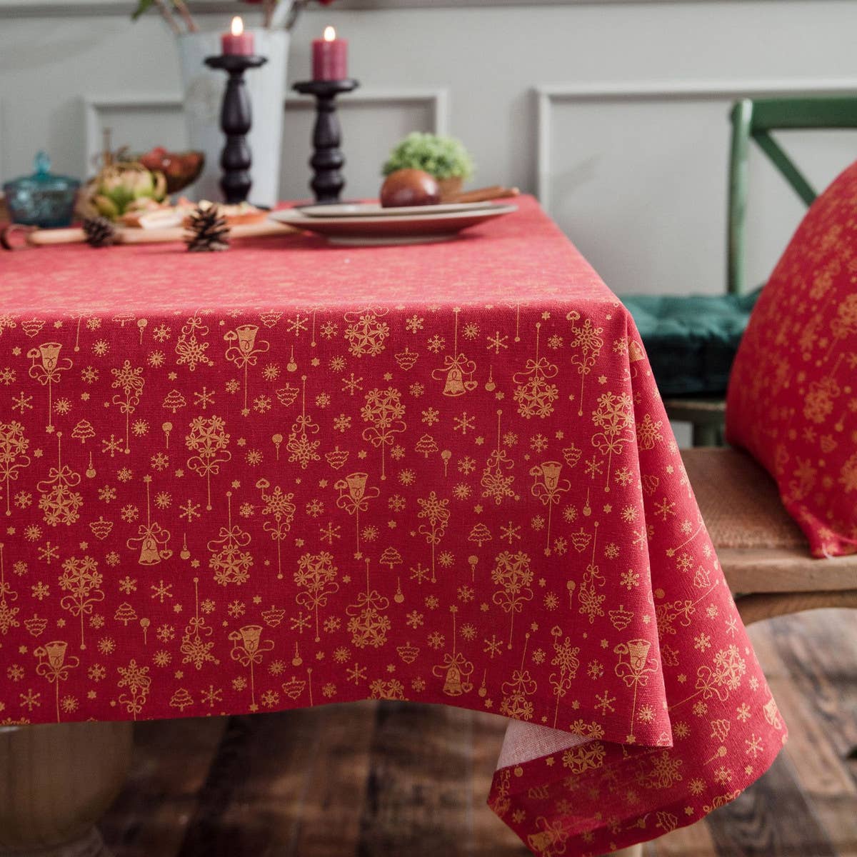 RECTANGULAR WIND CHIME HOT STAMPING TABLECLOTH_CWMM0970