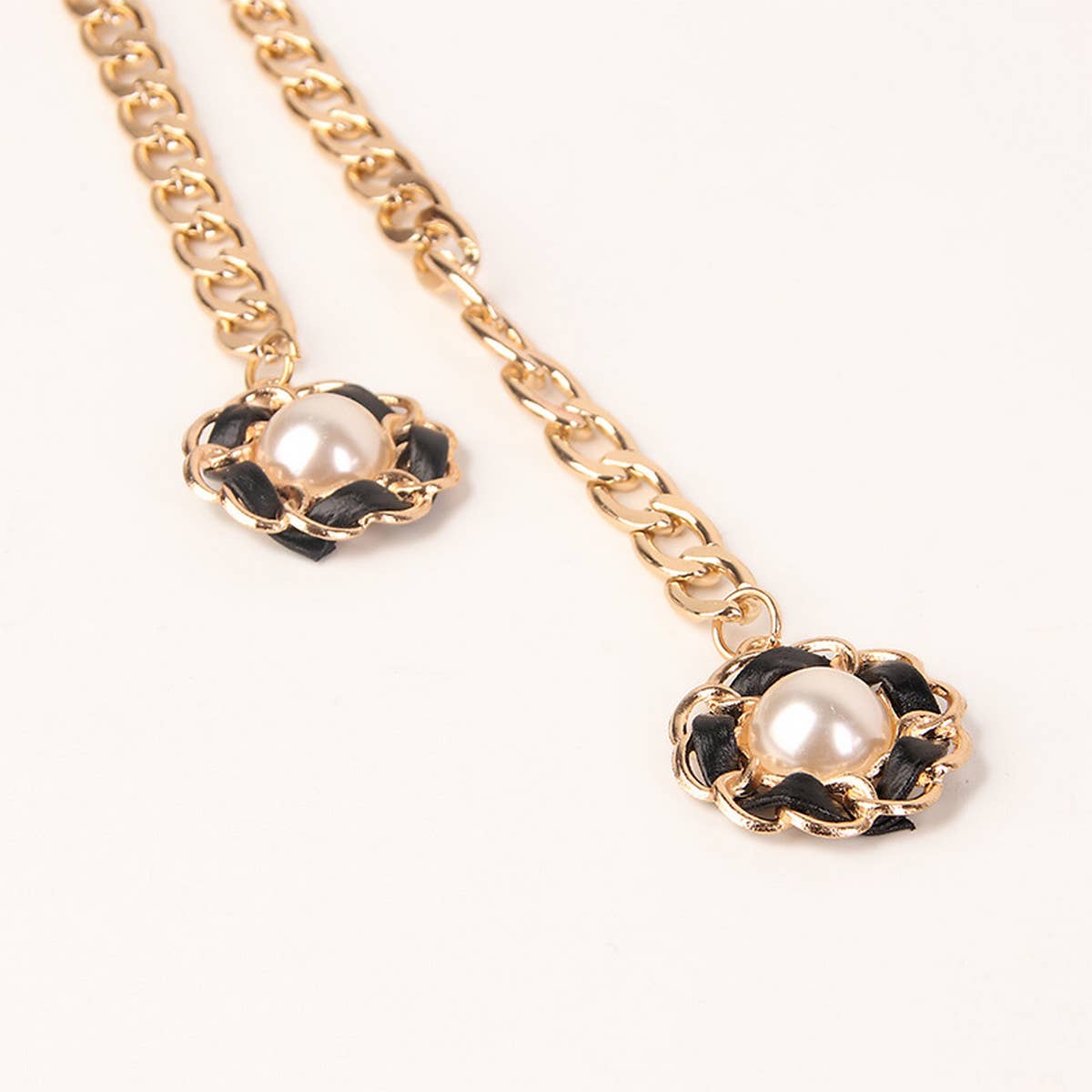 CWABE0944_FASHION PEARL PENDANT BELT