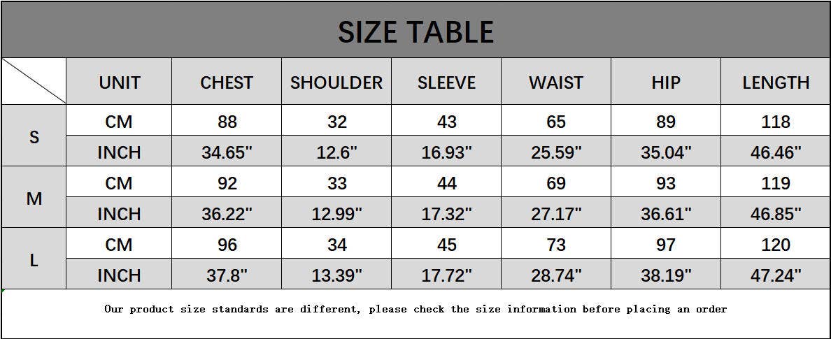 ASYMMETRICAL DESIGN V-NECK FLARED SLEEVE DRESS_CWDMD01096