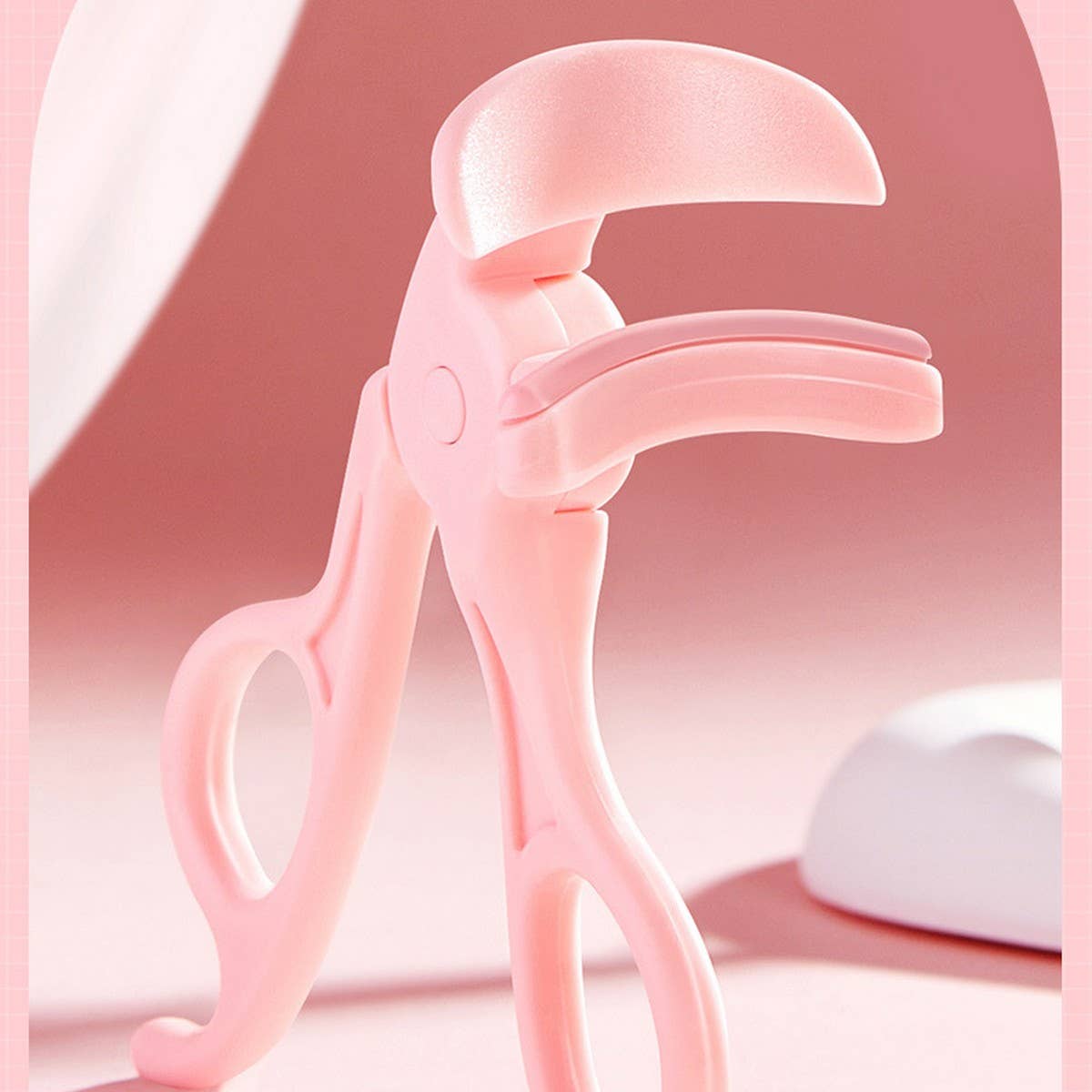 Frameless Lash Curler, One-Press Natural Curl