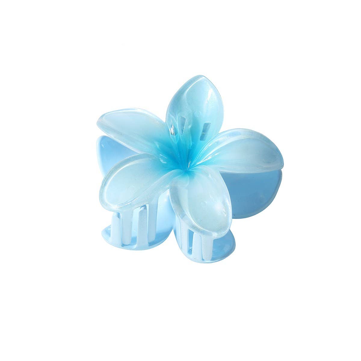 Pearl Gradient Large Egg Flower Hair Claw Clip_CWMM4984